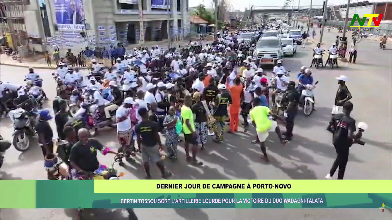 BERTIN TOSSOU MOBILISE TOUTES LES FORCES VIVES DE PORTO-NOVO POUR LE DUO WADAGNI-TALATA